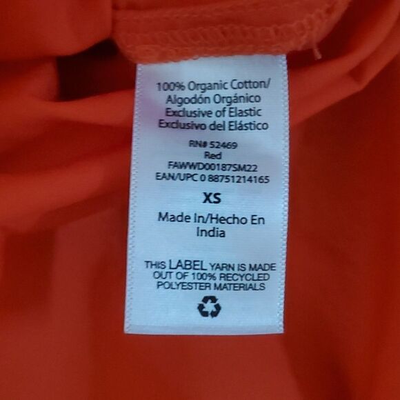 Free Assembly Bright Orange Midi/Maxi Dress with Pockets & Puff Sleeves Size XS - Picture 11 of 13